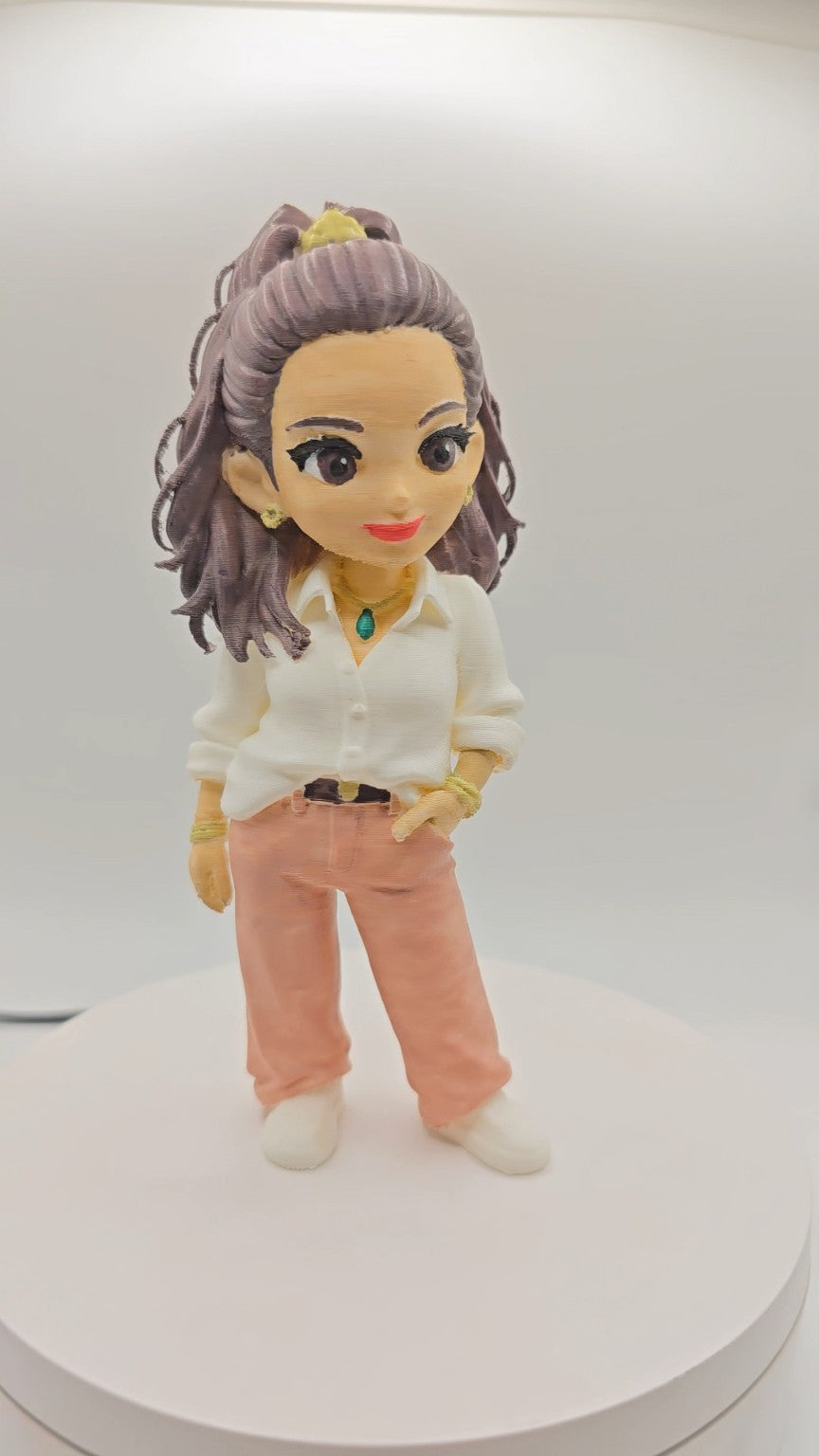Figurine 3D personnalisée peinte à la main, création Ama'Créa