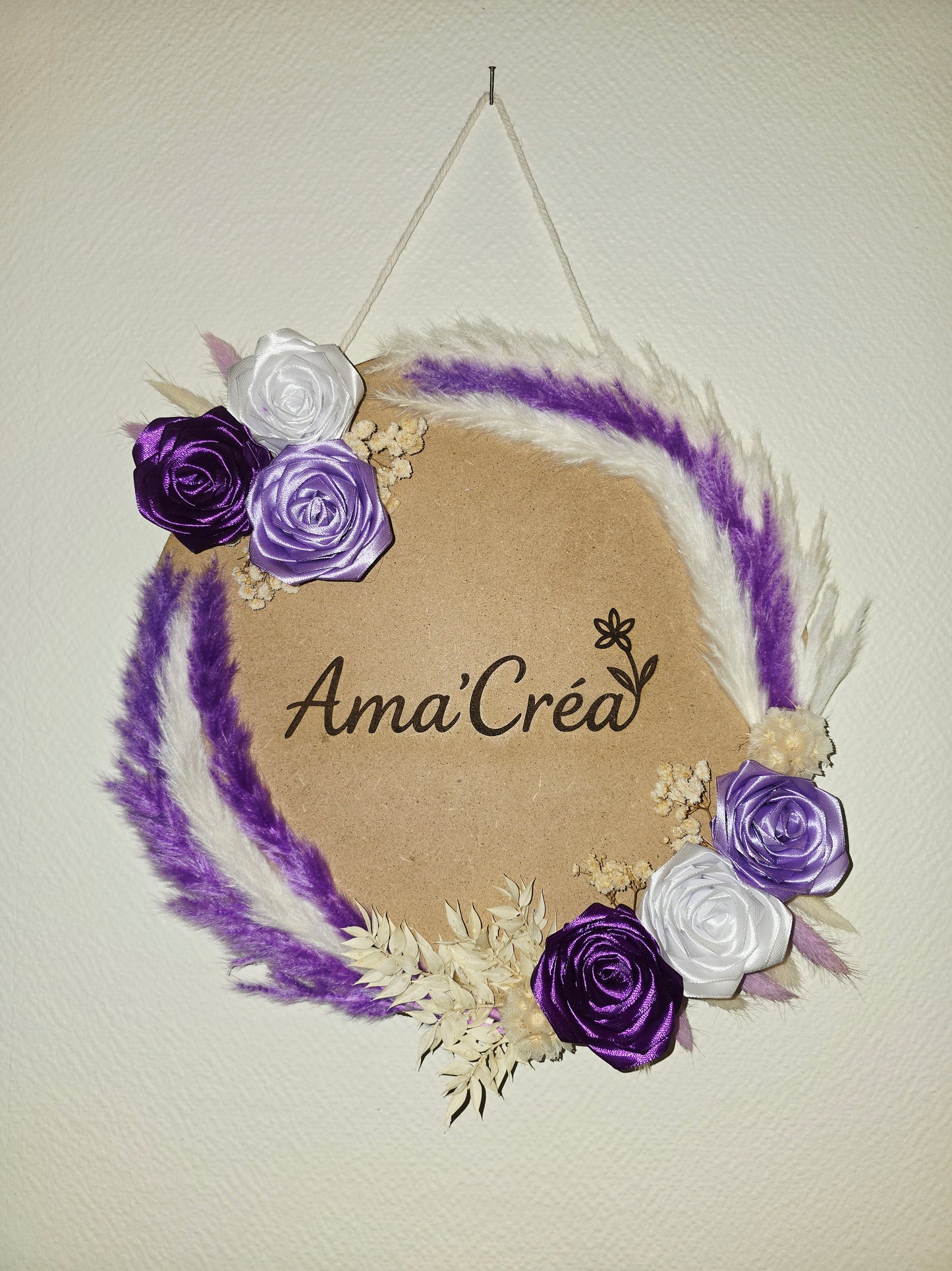 Plaque murale personnalisée 30 cm – Bois MDF ou miroir décoratif