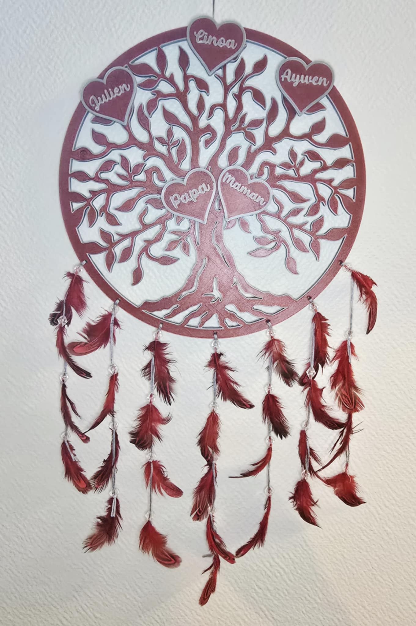 Attrape-rêves Arbre de Vie personnalisé – Impression 3D