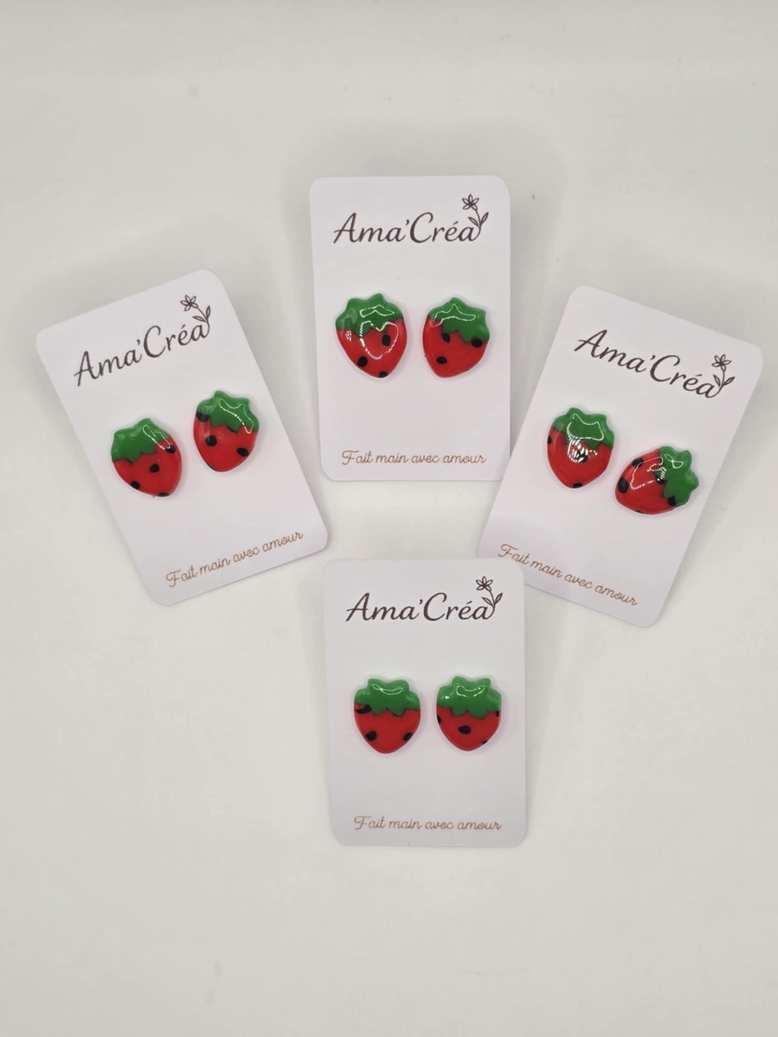 Boucles d’oreilles Enfant - Bijou artisanal et léger