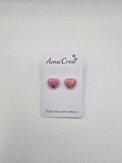 Collection Essence de Sakura – Bijoux artisanaux en pâte polymère translucide