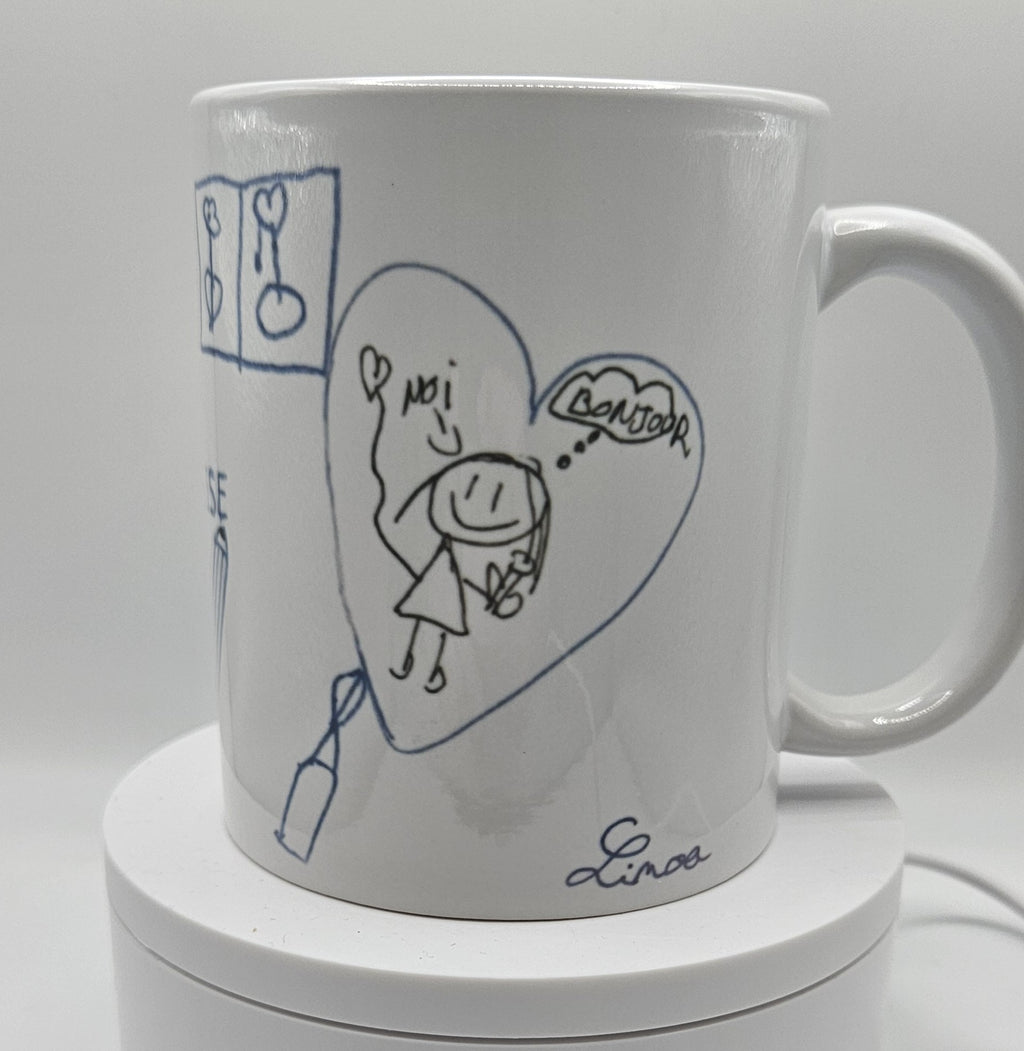 Mug personnalisé avec photo ou texte – Cadeau unique