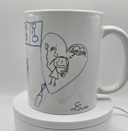Mug personnalisé avec photo ou texte – Cadeau unique