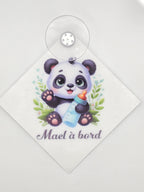 Panneau Bébé à Bord Personnalisé – Plexiglass avec Animaux Mignons