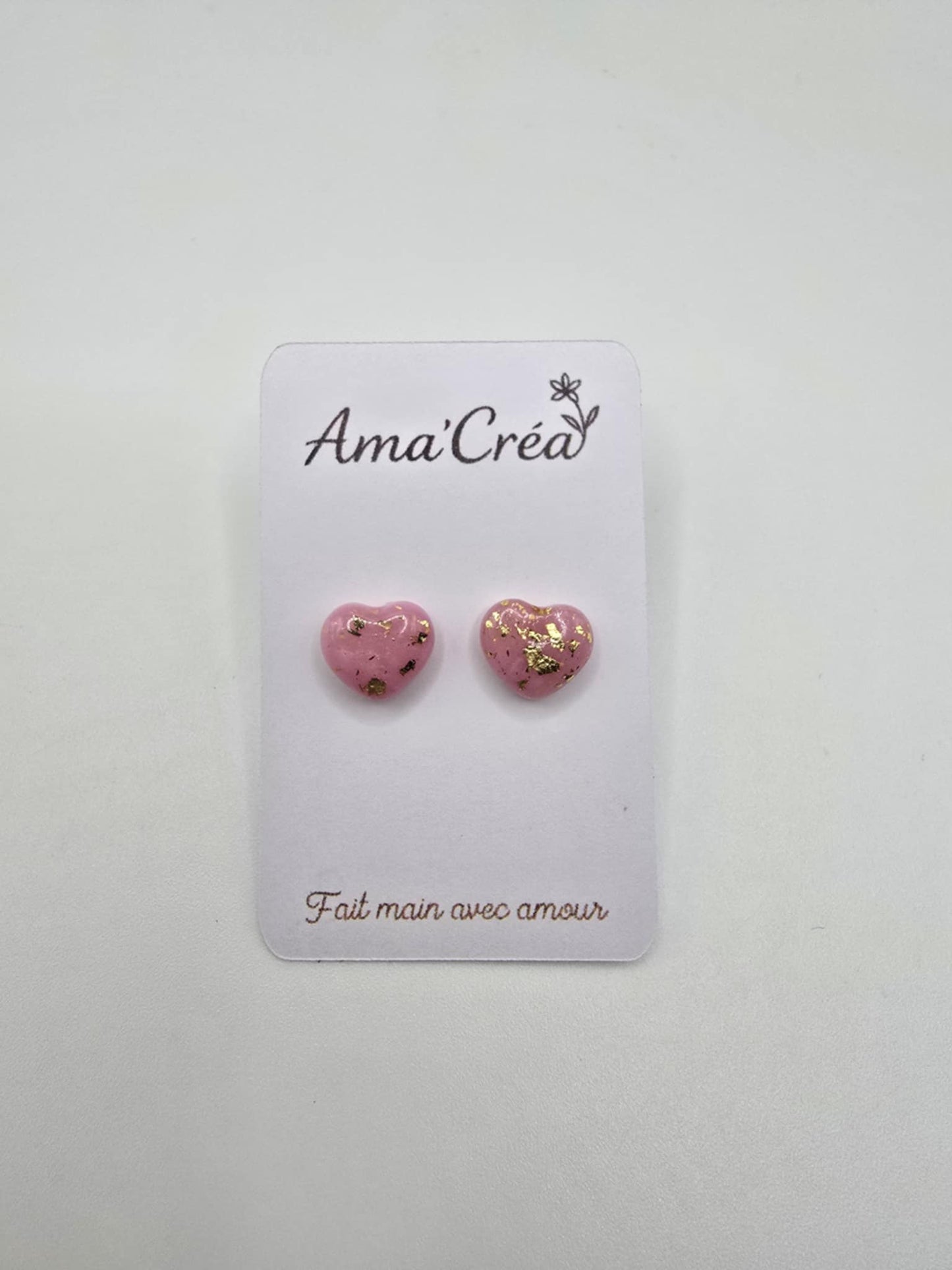 Collection Essence de Sakura – Bijoux artisanaux en pâte polymère translucide