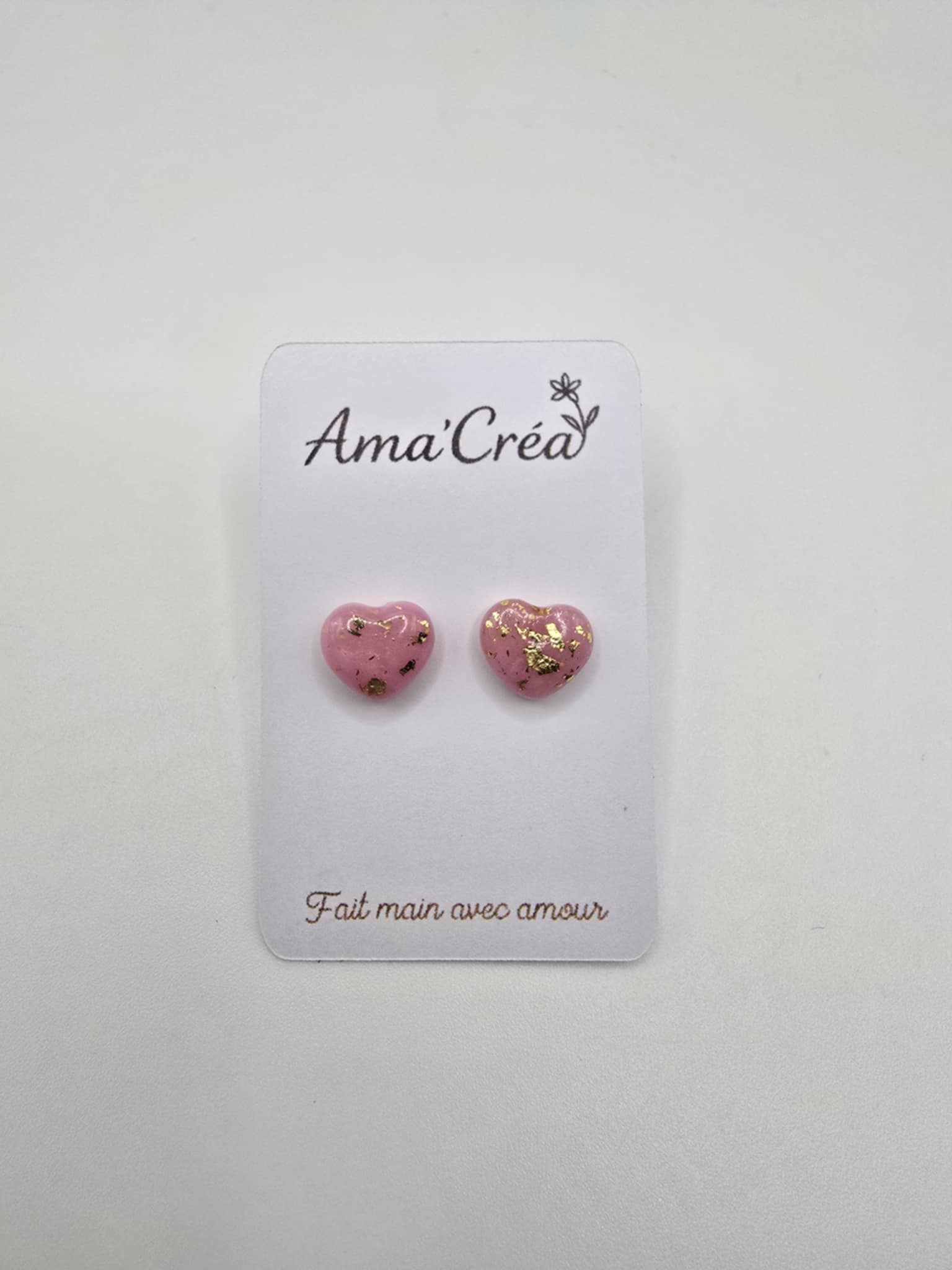 Collection Essence de Sakura – Bijoux artisanaux en pâte polymère translucide