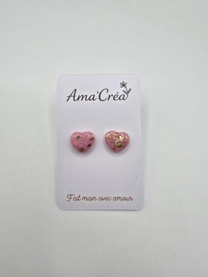 Collection Essence de Sakura – Bijoux artisanaux en pâte polymère translucide