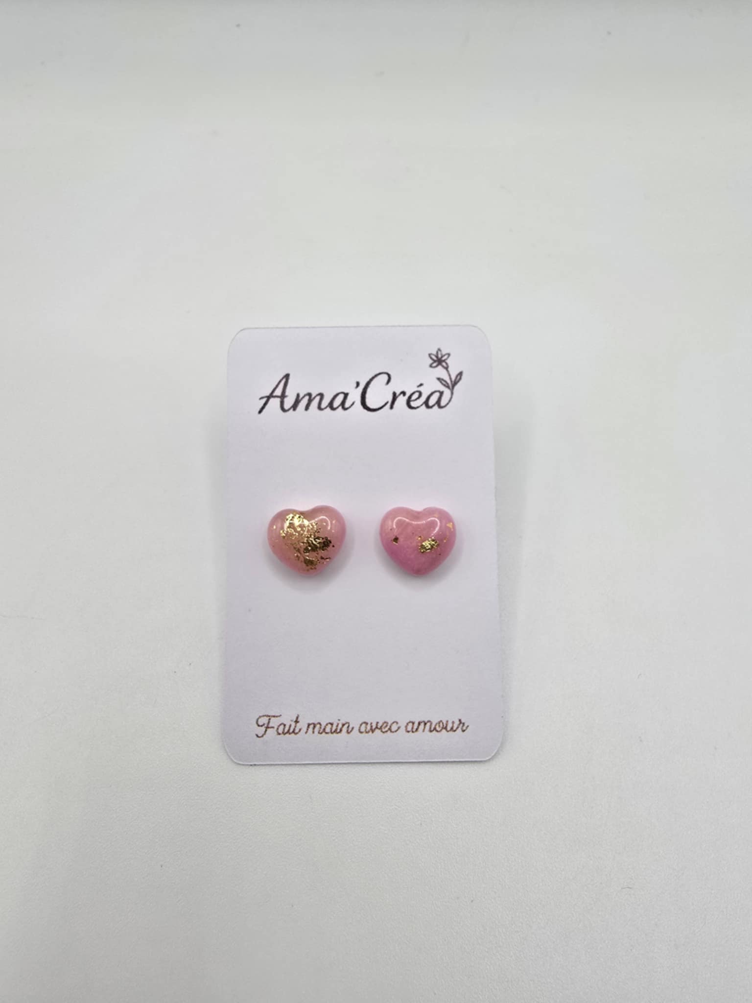 Collection Essence de Sakura – Bijoux artisanaux en pâte polymère translucide