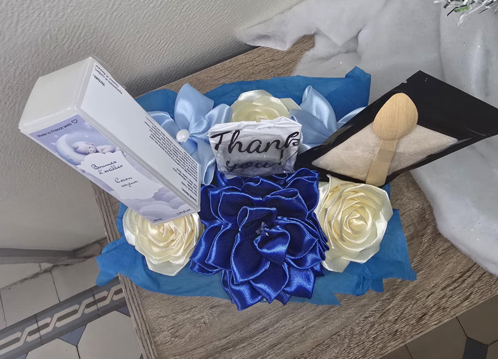 Petit sac à main parfumé – Création artisanale par Ama'Créa & Mélody des Senteurs