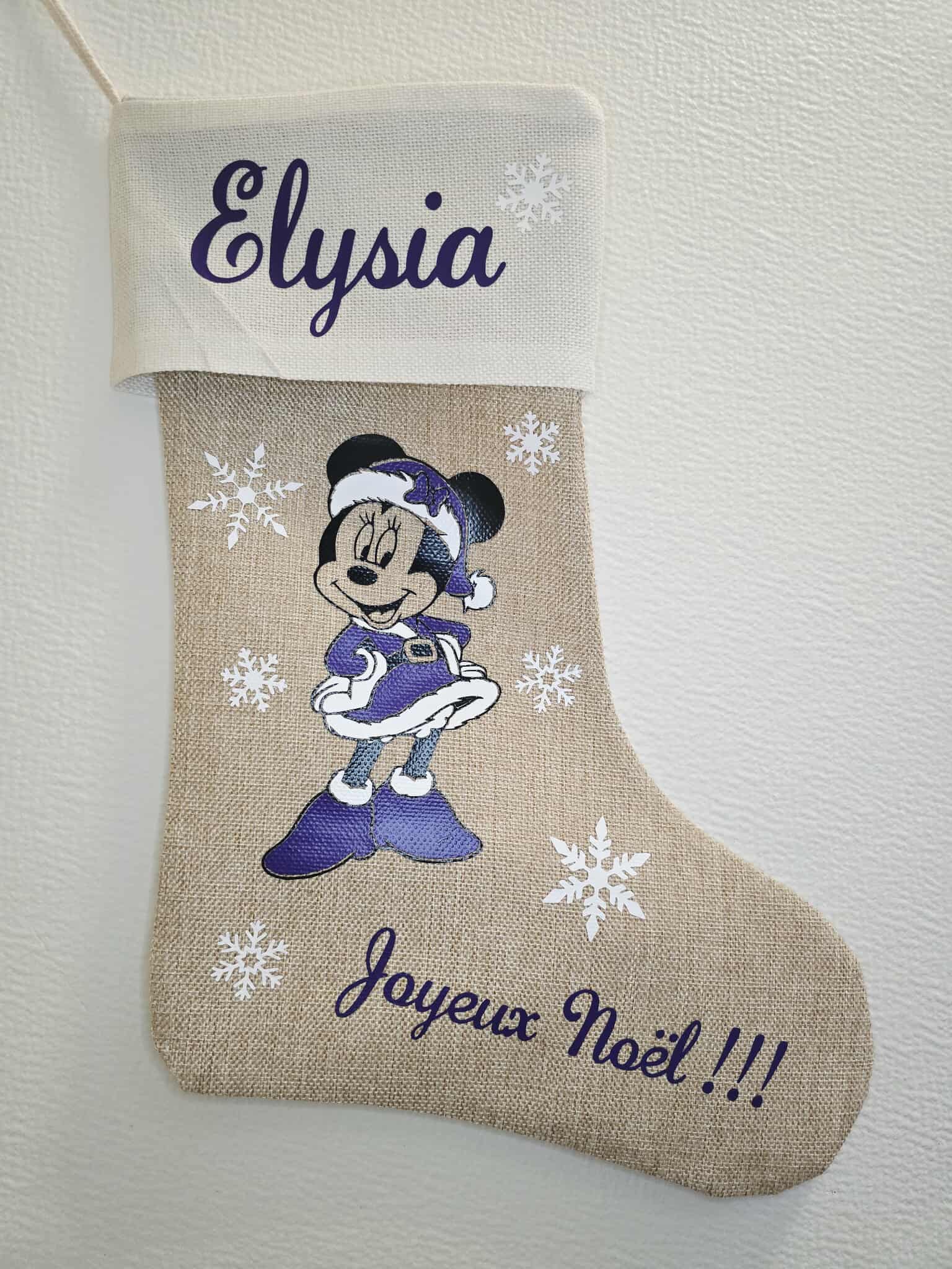 Chaussettes de Noël personnalisées