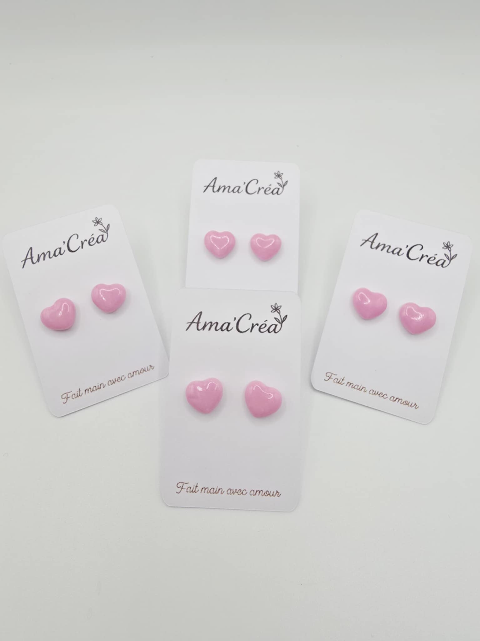 Boucles d’oreilles Enfant - Bijou artisanal et léger