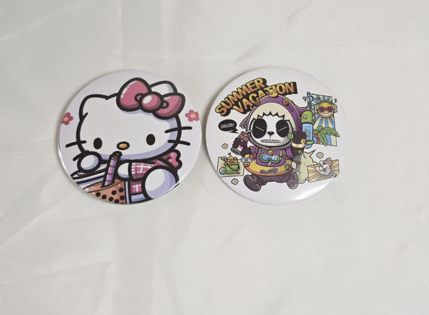 Badge personnalisé 5.8 cm – Impression sur mesure | Événements & Créations