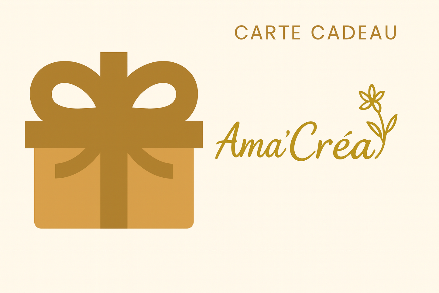 Carte cadeau Ama'Créa