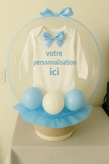 Ballon bulle bébé garçon / fille