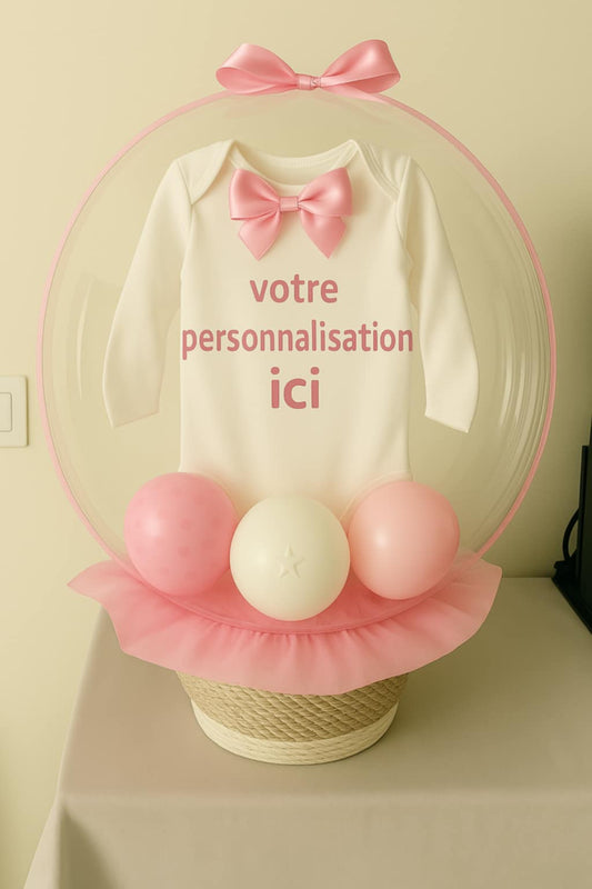 Ballon bulle bébé garçon / fille