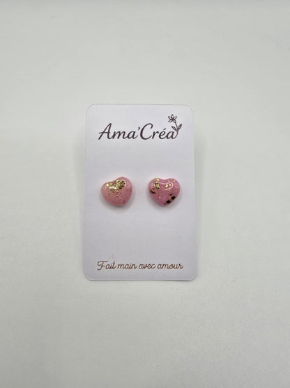 Collection Essence de Sakura – Bijoux artisanaux en pâte polymère translucide