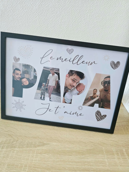 Cadre personnalisé Papa