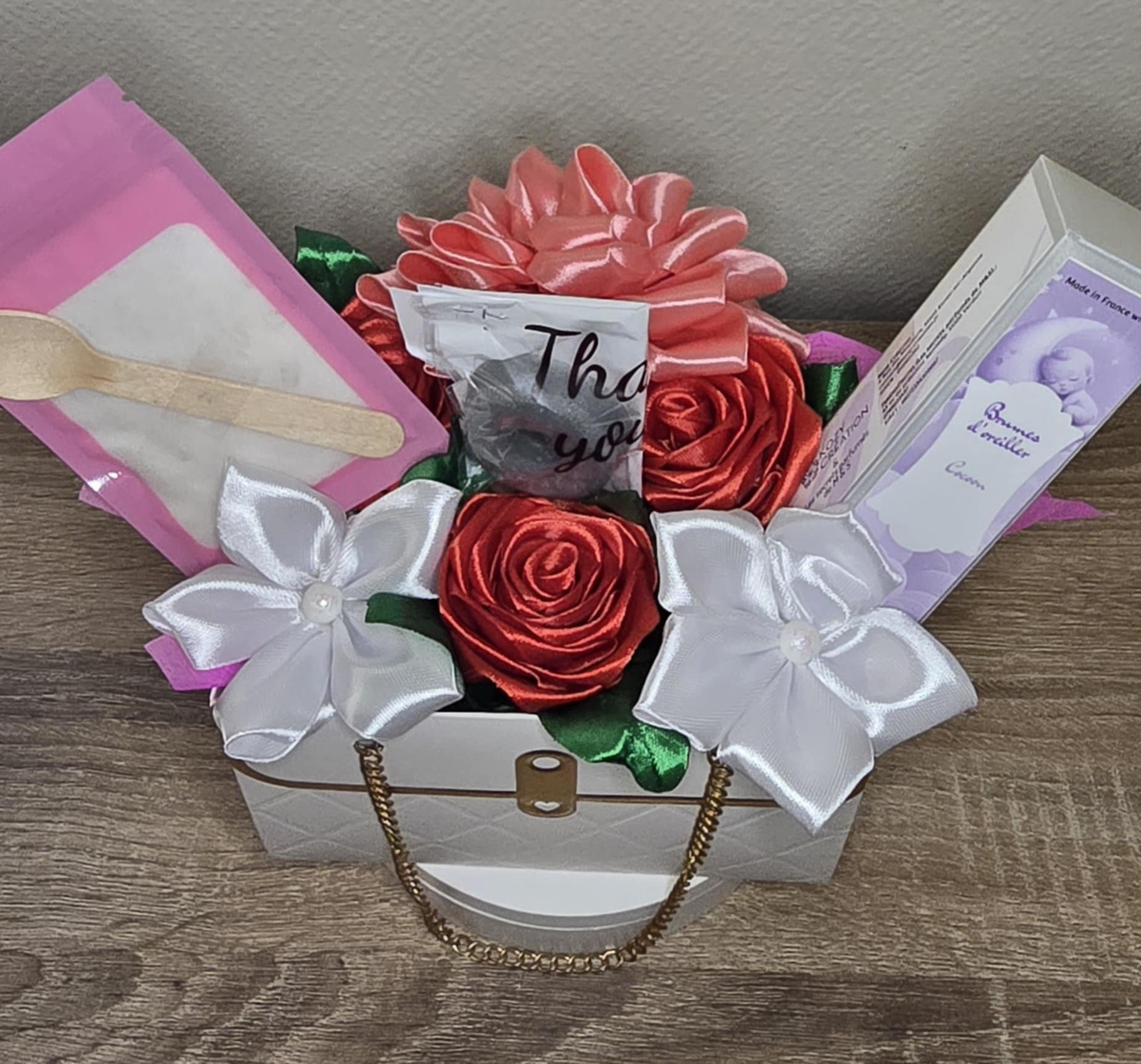 Petit sac à main parfumé – Création artisanale par Ama'Créa & Mélody des Senteurs