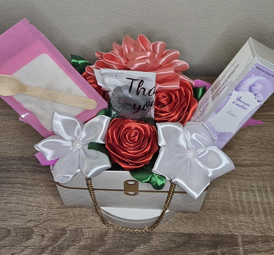 Petit sac à main parfumé – Création artisanale par Ama'Créa & Mélody des Senteurs