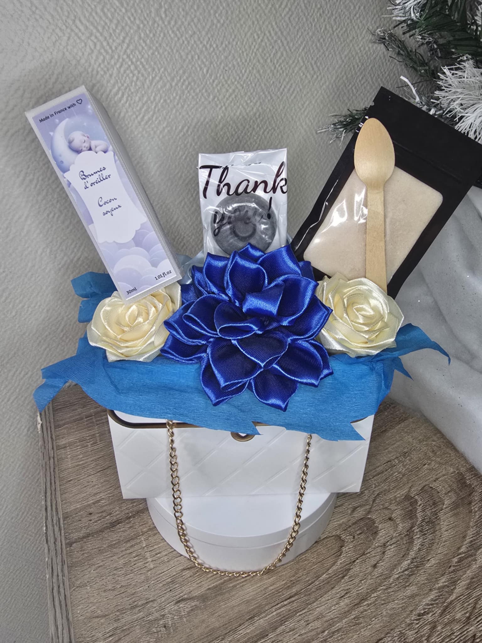 Petit sac à main parfumé – Création artisanale par Ama'Créa & Mélody des Senteurs