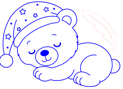 Attrape-rêves de naissance personnalisé en bois