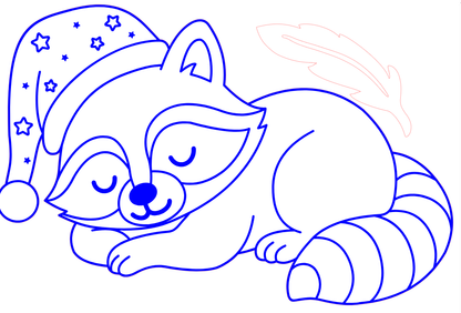 Attrape-rêves de naissance personnalisé en bois