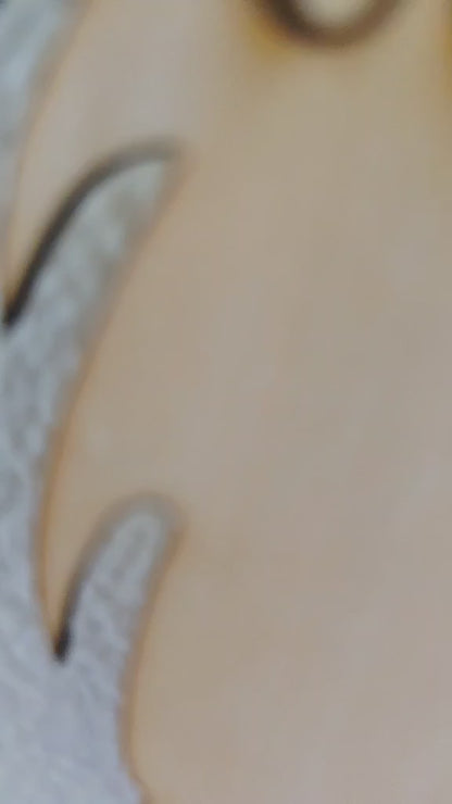 Attrape-rêves de naissance personnalisé en bois