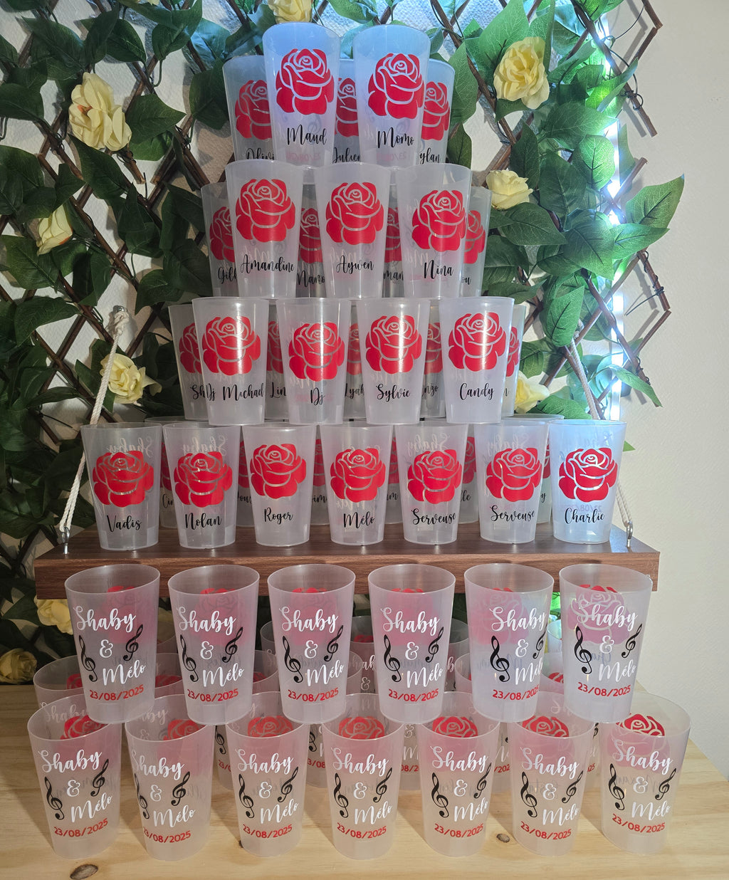 Gobelet personnalisé en plastique – 33cl – Événements & fêtes