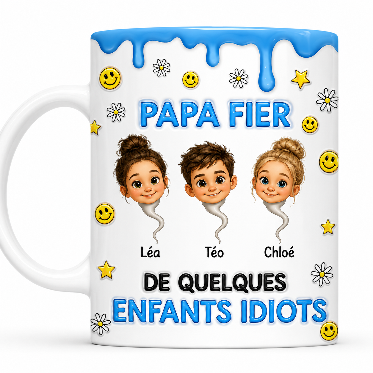 Mug Personnalisé Fête des Pères avec Photo et Prénom | Ama'Créa