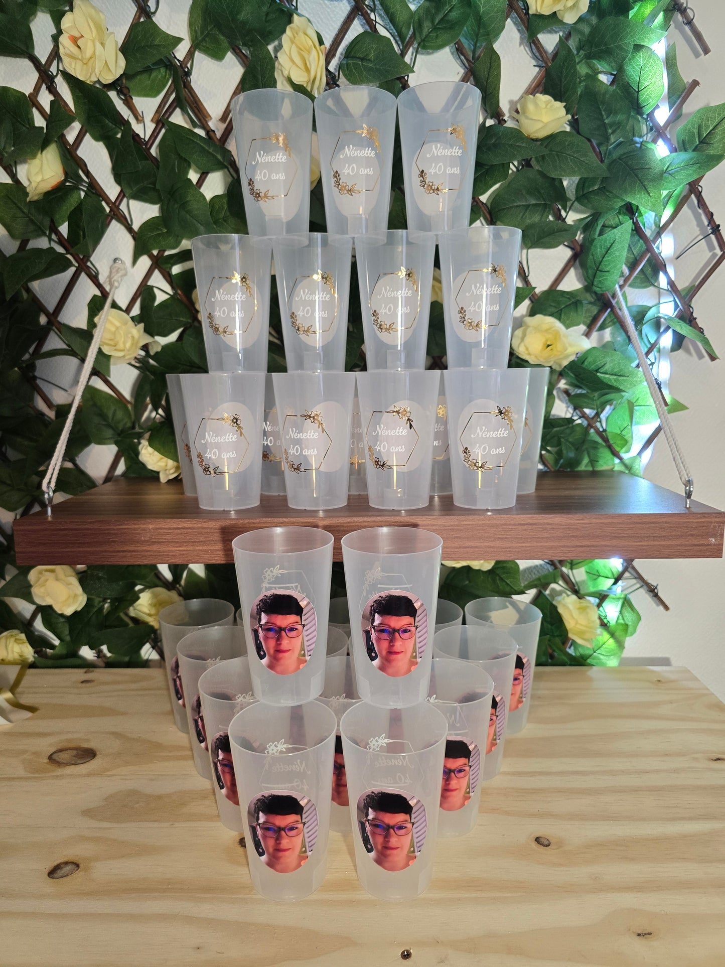 Gobelet personnalisé en plastique – 33cl – Événements & fêtes